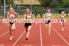 Senior Womens 100 metres, 2023 North Eastern Track and Field Champs., Middlesbrough Sports Village, Middlesbrough. Photo: David T. Hewitson/Sports for All Pics